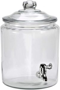 Anchor Hocking BPA-Free Non-Leaded Crystal Drink Dispenser, 2-Gallon