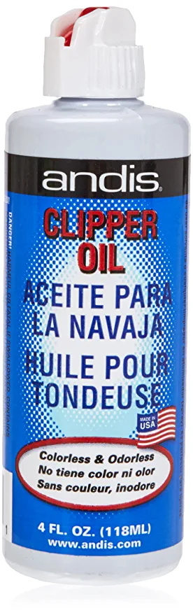 Andis Hair Clipper Oil, 4 Ounces