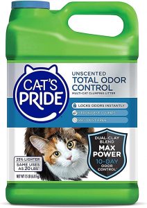 Cat’s Pride Max Unscented Power Clumping Clay Multi Cat Litter