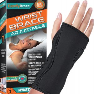 ComfyBrace Adjustable Ambidextrous Design Wrist Brace