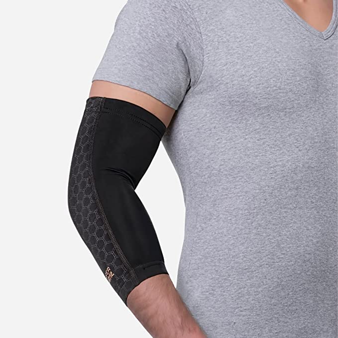 Copper Fit 4-Way Stretch Elbow Compression Sleeve