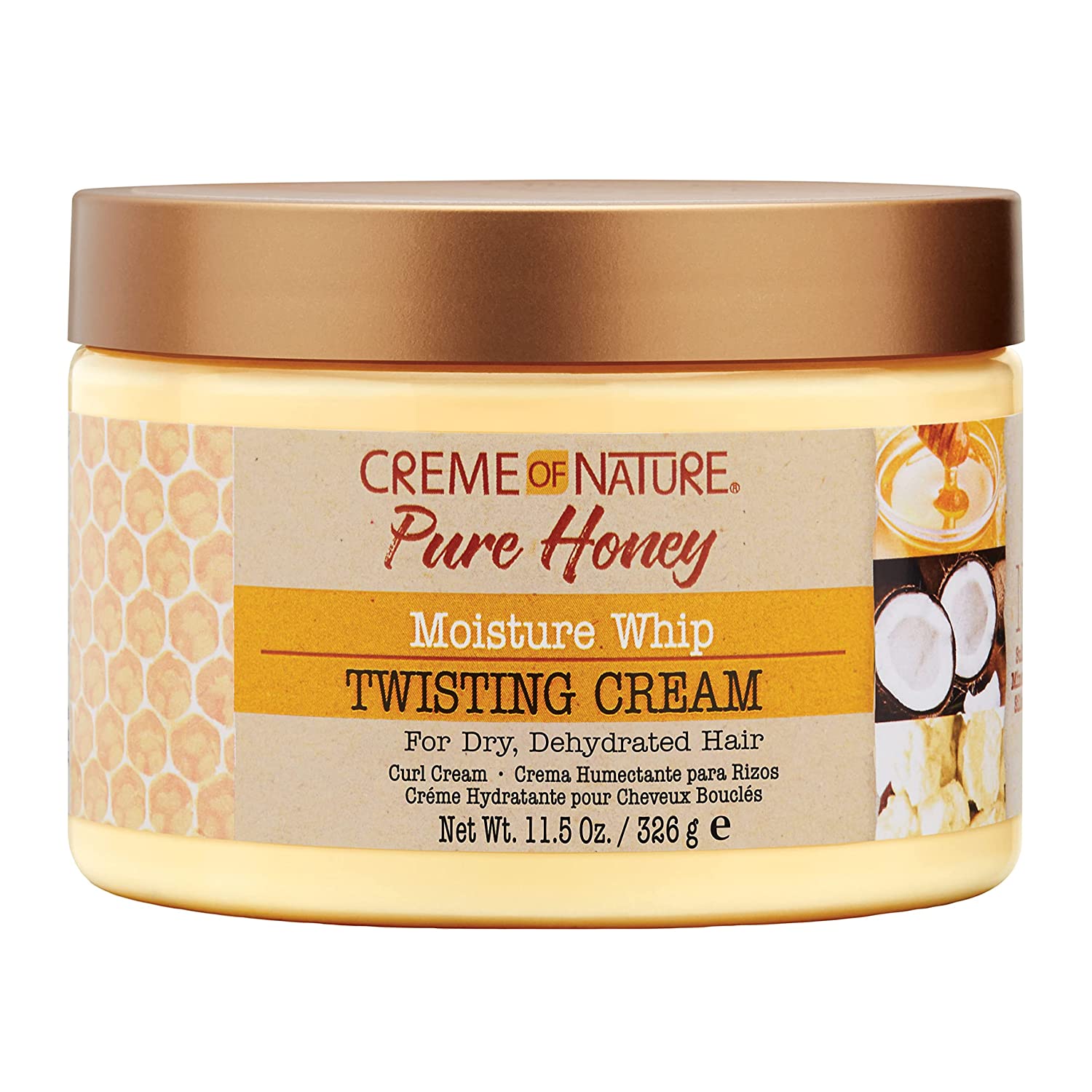Creme Of Nature Honey & Coconut Oil Curly Hair Moisturizer