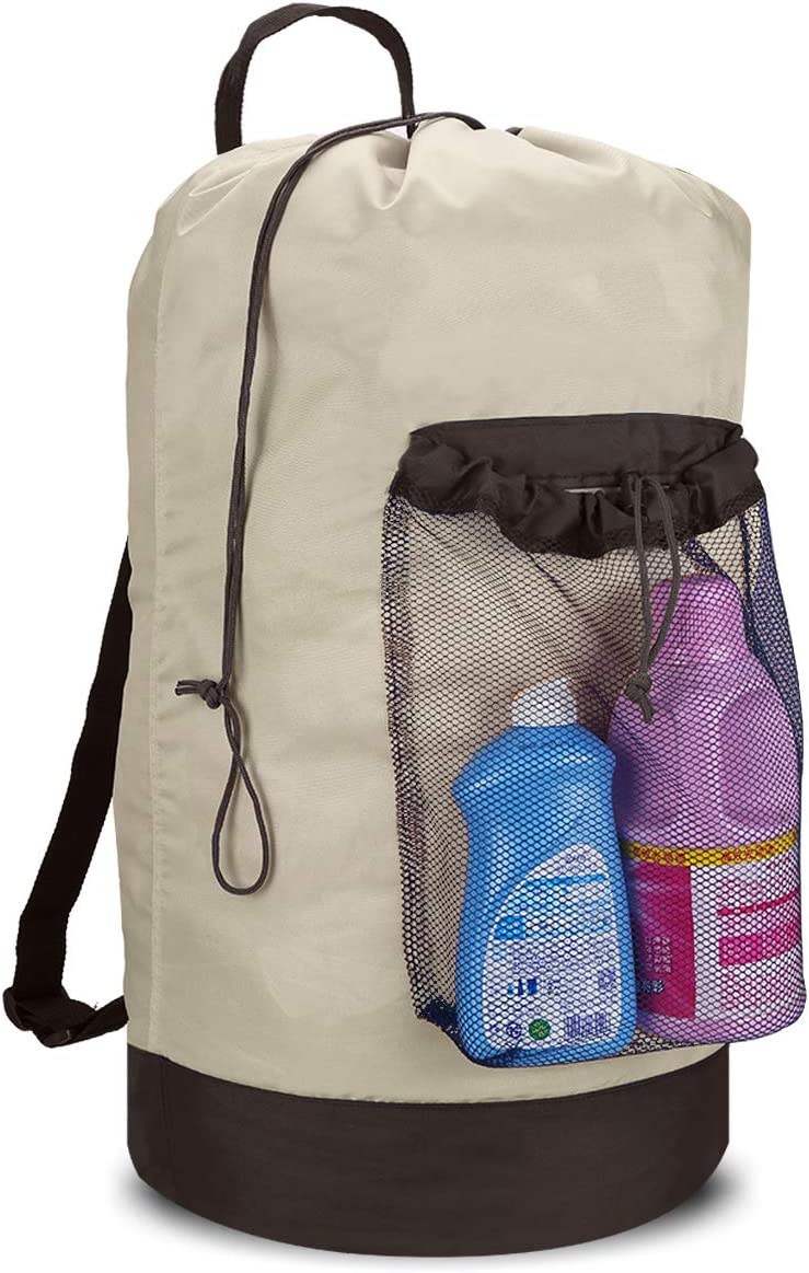 Dalykate Adjustable Straps Backpack Laundry Bag