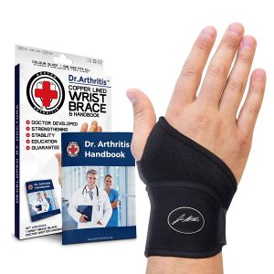 Dr. Arthritis Non-Slip Strap System Wrist Brace