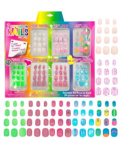 Expressions Days Of The Week Press-On Nails, 84-Piece