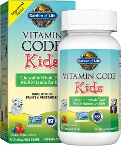 Garden of Life Fruit & Vegetable Kids’ Multi-Vitamin, 60-Count