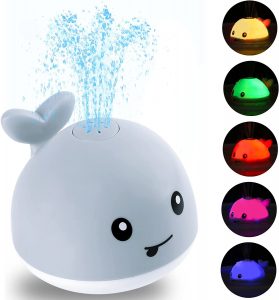 Gigilli Rechargeable Whale Sprinkler Bath Toy