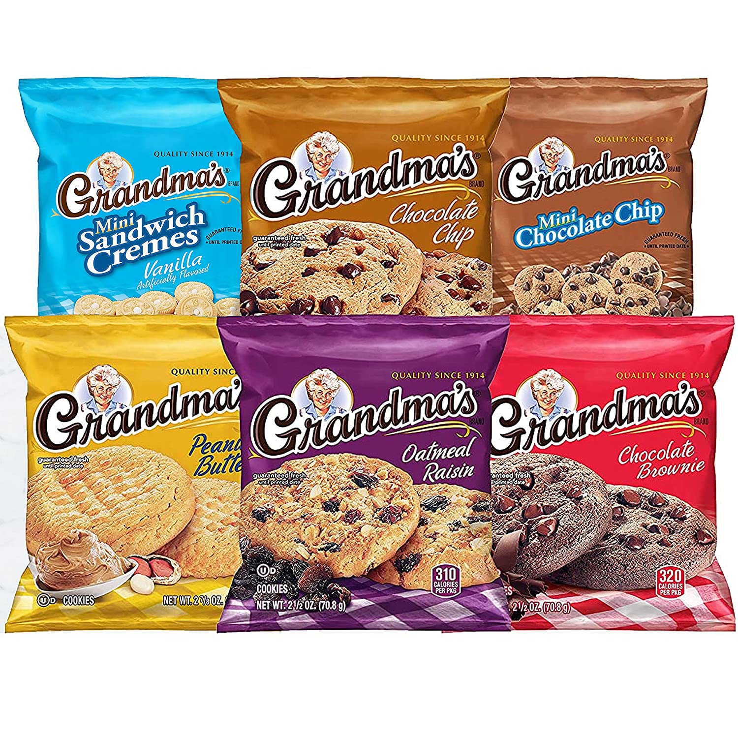 Grandma’s Variety Cookie Snacks, 30-Count