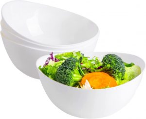 Honla Unbreakable Lightweight Salad Bowls, Set Of 4