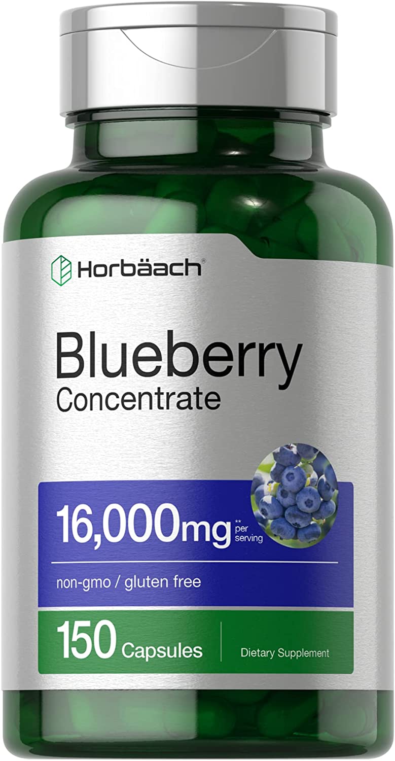 Horbäach Professional Formula Bilberry Capsules, 150-Count