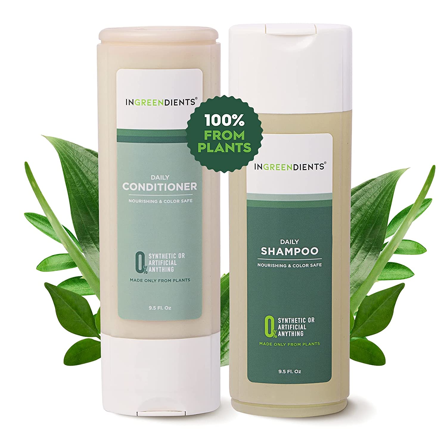 Ingreendients Plant-Based Daily Organics Shampoo & Conditioner