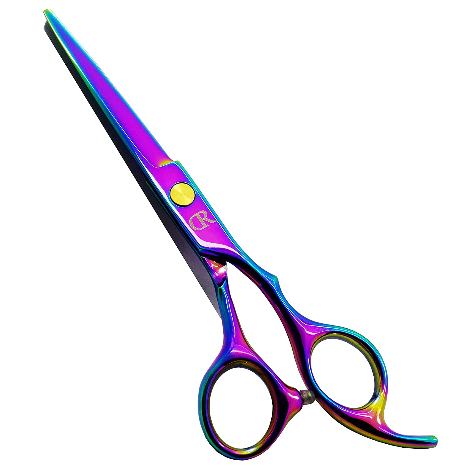 JAVENPROLIU Curved Ergonomic Handle Hairdressers’ Scissors