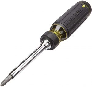 Klein Tools Double-Sided Cushioned Handle Ratcheting Screwdriver