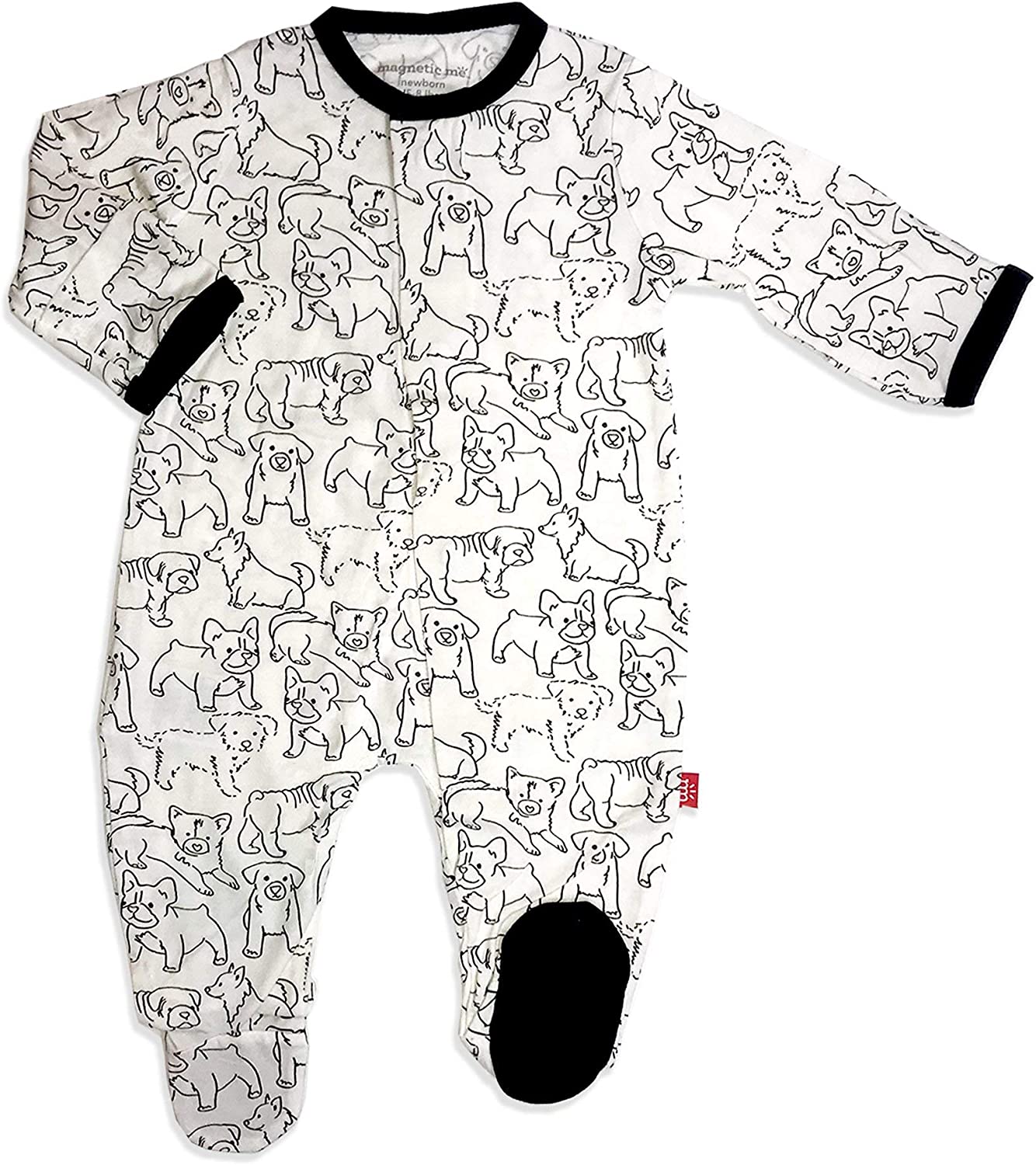 Magnificent Baby Magnet Closure Footie Pajamas For Kids