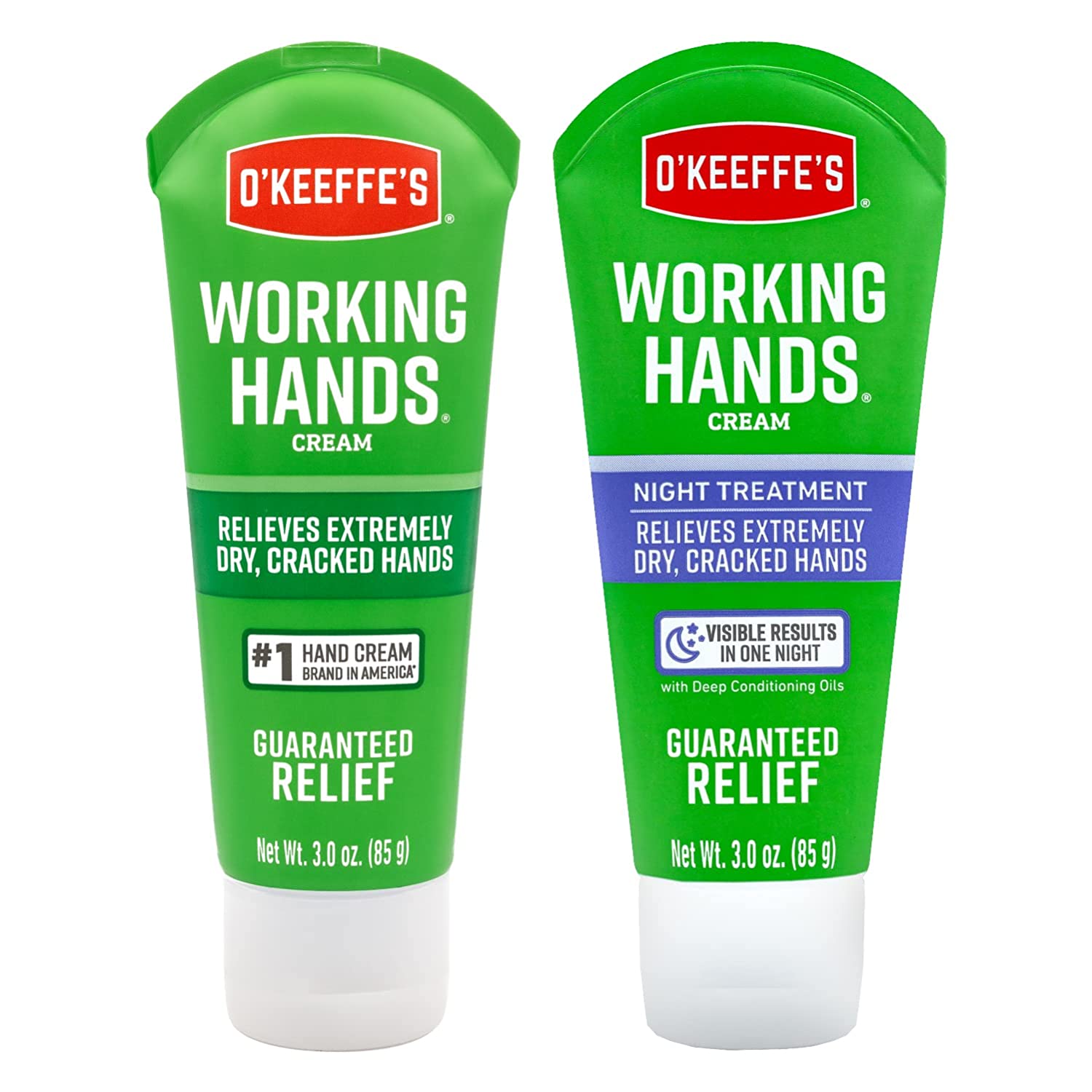 O’Keeffe’s Unscented Conditioning Cream Hand Care Set, 2-Piece