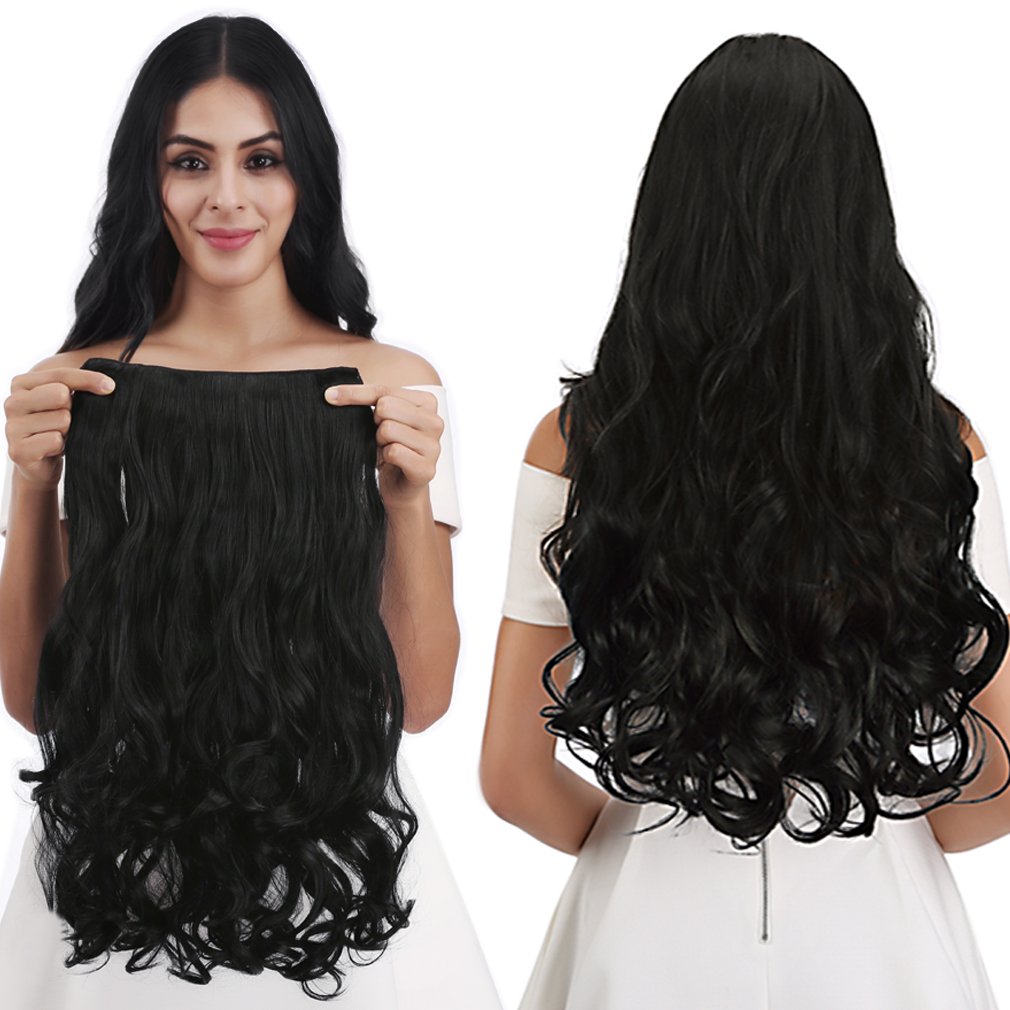 REECHO Curly Wave 3/4 Head Hair Extension