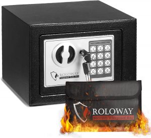 ROLOWAY Smart Portable Fireproof Safe