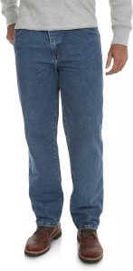 Rustler Heavy Weight Denim Relaxed Fit Jeans For Men