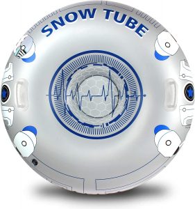 SANKUU Snow Tube Inflatable PVC Sled