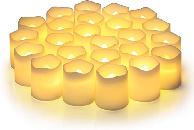SHYMERY Flameless Battery Operated Votive Candles