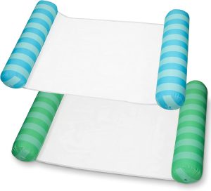 Sloosh PVC & Mesh Fabric Multi-Purpose Pool Floats, 2-Pack