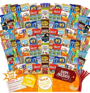 Sweet Choice Variety Care Package Snack Box, 120 Piece