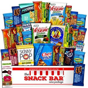 The Snack Bar Healthy Care Package Snack Box, 30 Piece