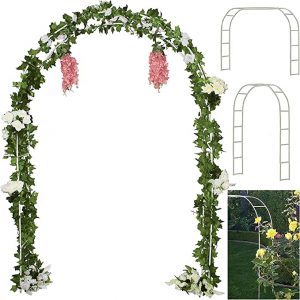 Tytroy Reconfigurable Metal Arch & Climbing Vines Wedding Decorations