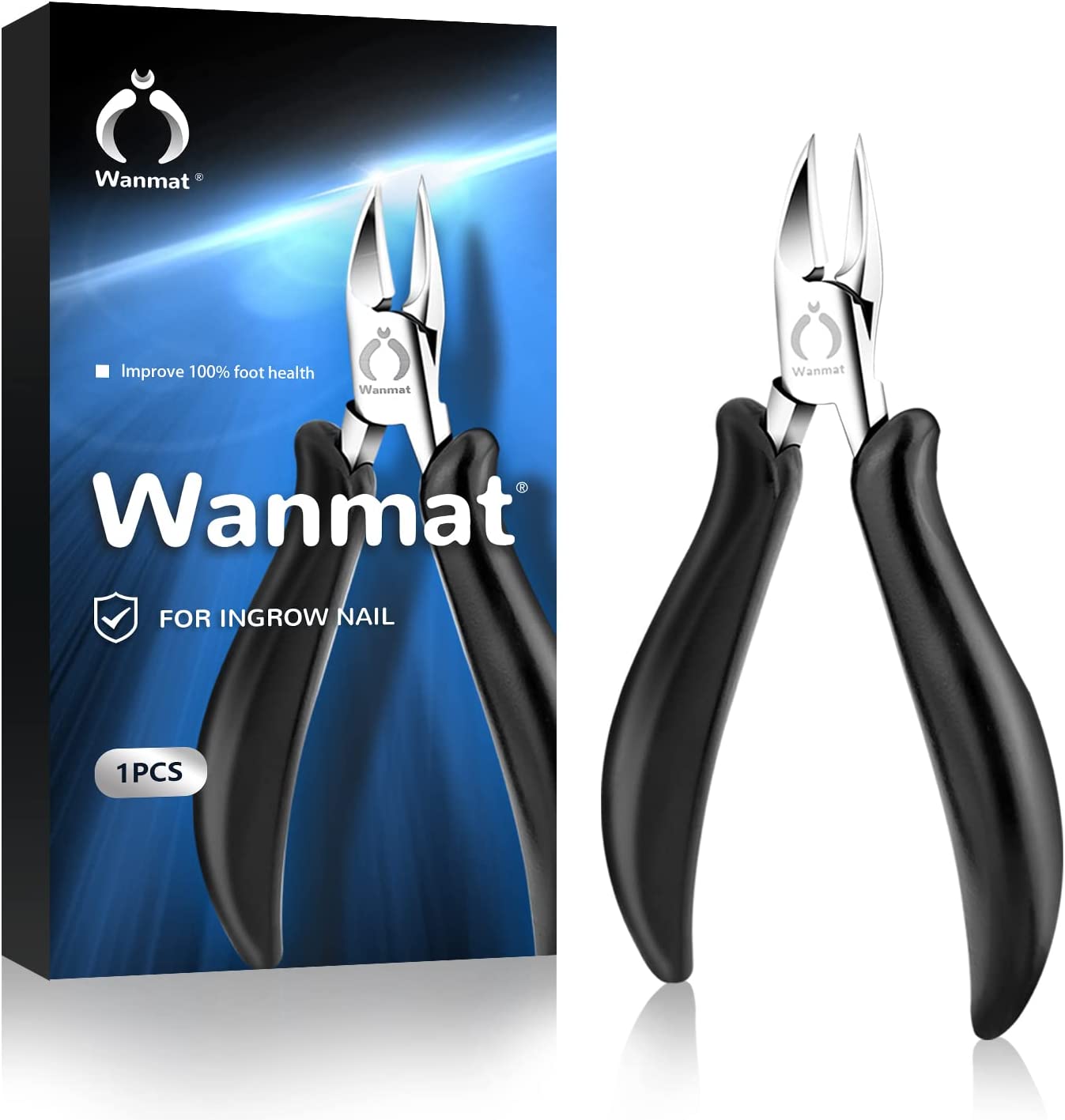 Wanmat Non-Slip Handle Nail Clipper For Seniors