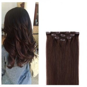 Winsky Silky Straight Clip-In Hair Extensions, 4-Piece