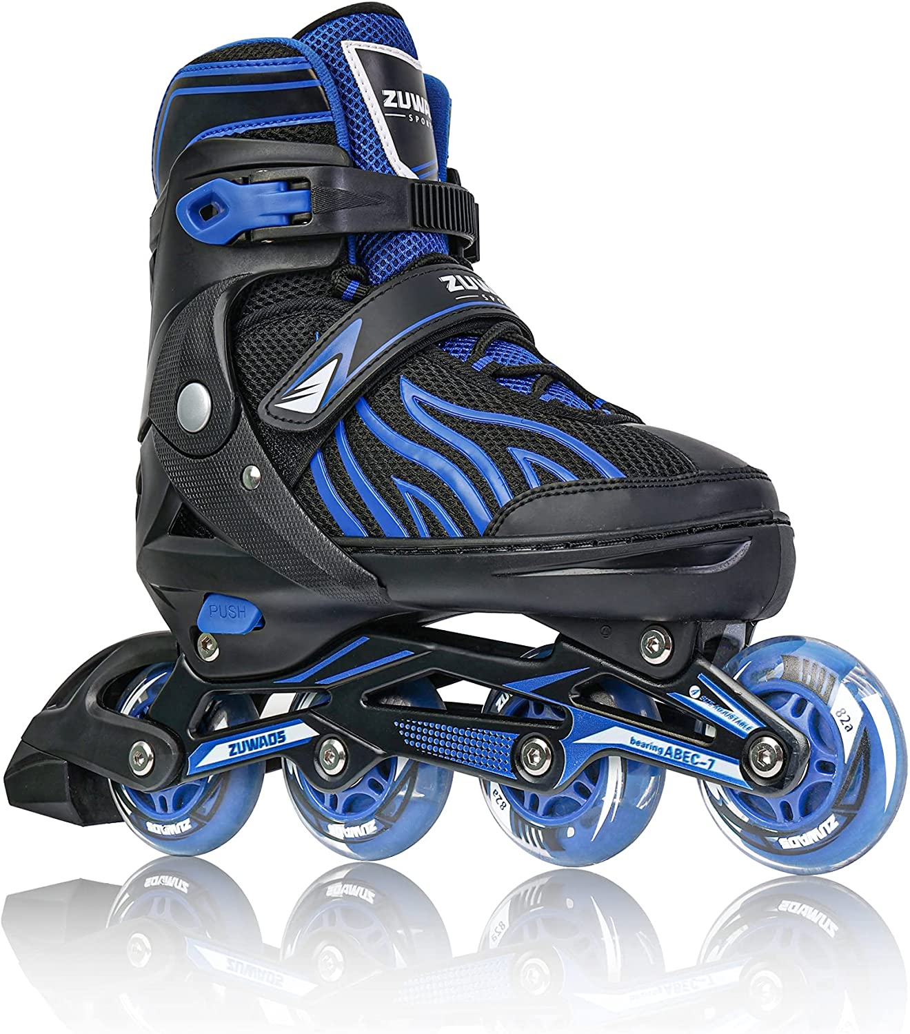 Zuwaos Secure Fit Traditional Laces Inline Skates