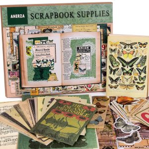 ANERZA Ephemera Papers & Stickers Scrapbooking Supplies