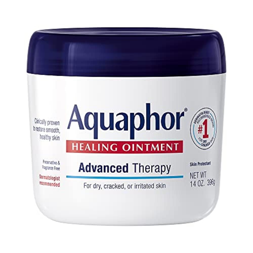 Aquaphor Healing Ointment Unscented Cream Jar