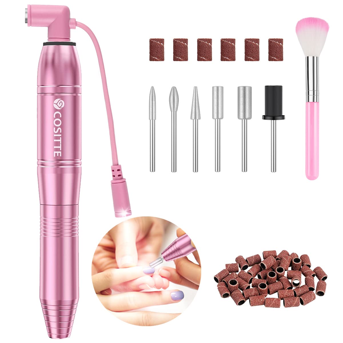 COSITTE Corded Electric USB Nail Drill