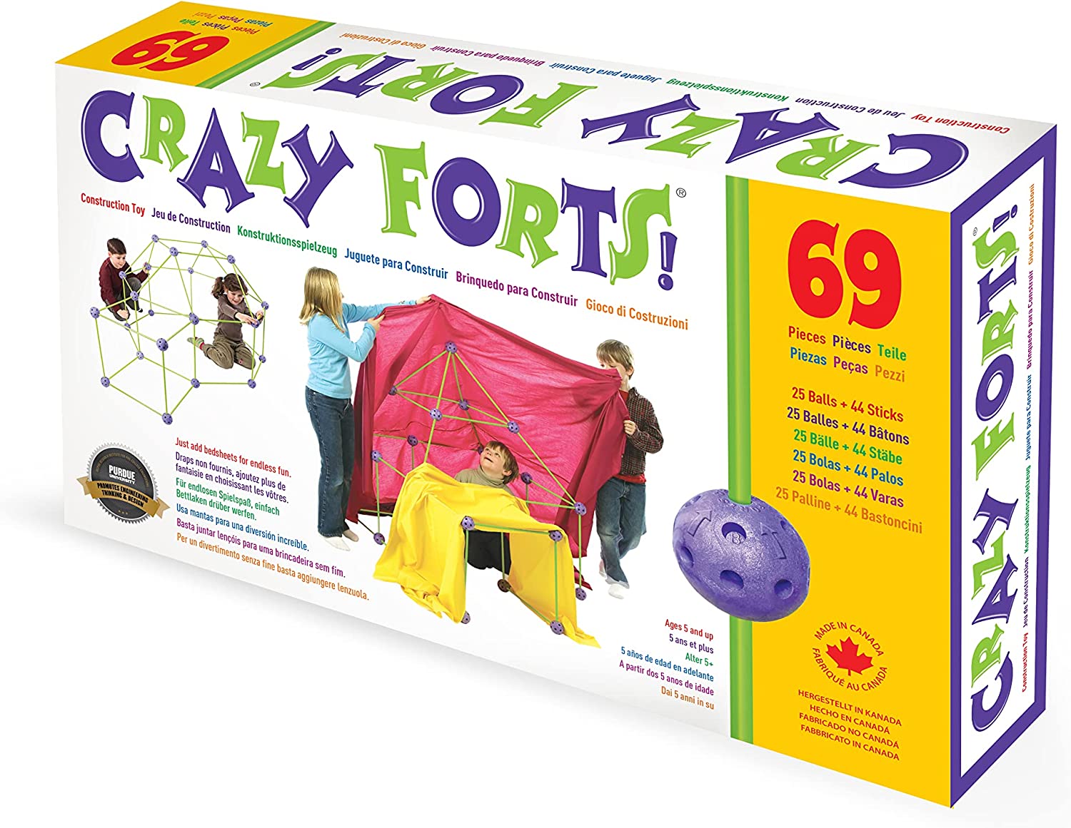 Crazy Forts Creative Thinking Team Building Kids’ Fort