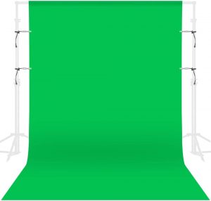 GFCC Ironable 100% Polyester Fabric Green Screen