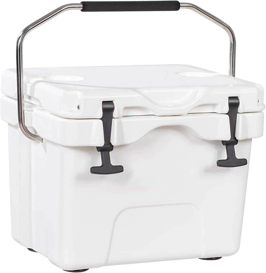 Goplus Easy Carry Compact Small Hard Cooler, 16-Quart