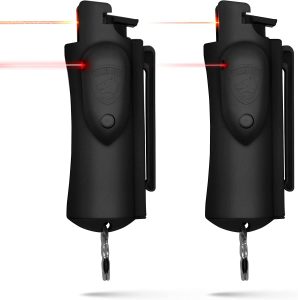 Guard Dog Security Built-In Laser Sight Pepper Spray, 2-Pack