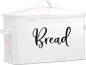 Home Acre Designs Dent-Resistant Carbon Steel Bread Box