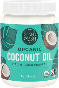 Island Fresh Organic Cold Pressed Coconut Oil