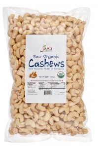 Jiva Organics Unsalted Raw Organic Cashews