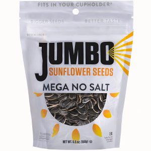 JUMBO SUNFLOWER SEEDS Roasted No Salt Added Sunflower Seeds