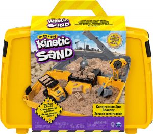 Kinetic Sand Construction Site Sandbox & Building Vehicles