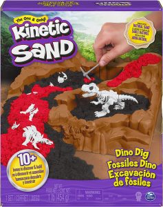Kinetic Sand Pickaxe & Bones Kinetic Sand Dino Dig Set