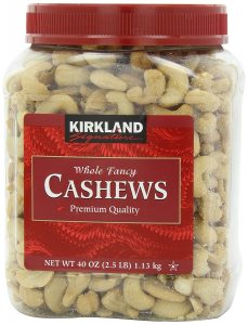 Kirkland Signature Roasted Whole Cashews