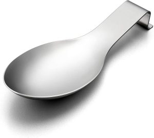 LIANYU Dishwasher Safe Stainless Steel Spoon Rest