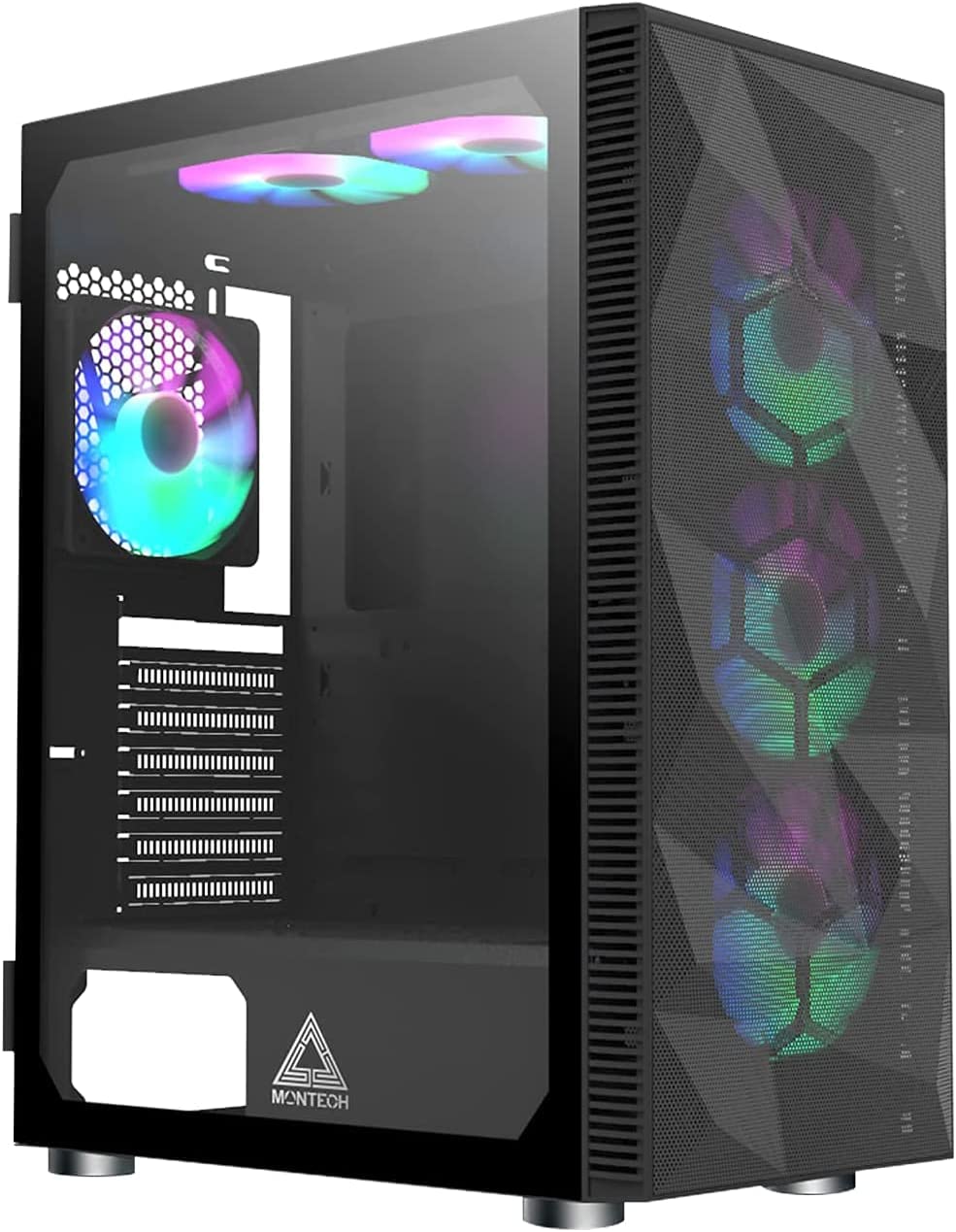 Montech X3 Pre-Installed High Airflow System PC Case