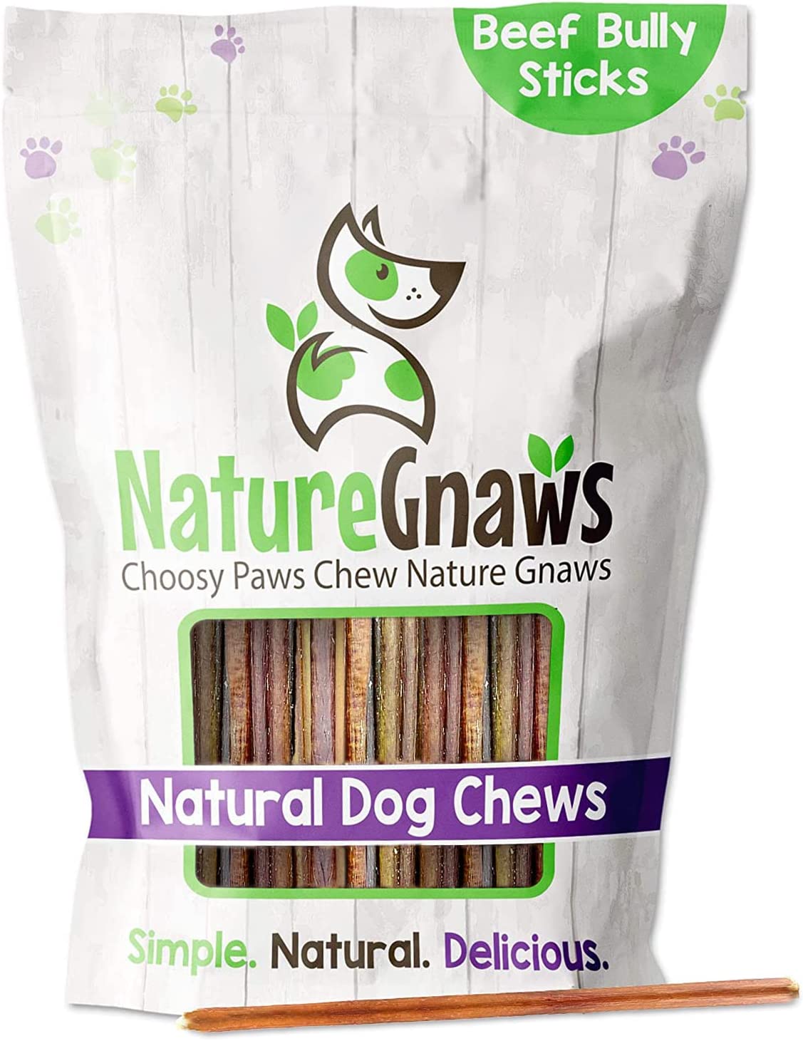 Nature Gnaws High Protein & Grain Free Bully Sticks