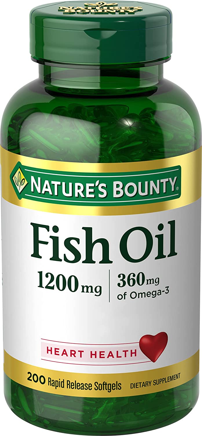 Nature’s Bounty DHA Omega-3 Fish Oil
