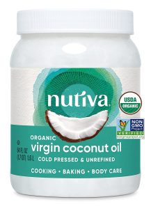 Nutiva Organic Vegan Unrefined Coconut Oil